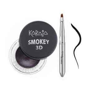 Karaja Smokey 3D Nr. 3- tamsiai violetinis, gelinis akių pravedimas 3g