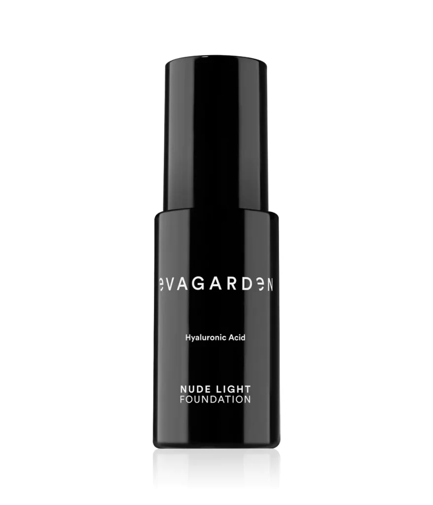 EVAGEARDEN NUDE „LIGHT FOUNDATION“- lengvo dengimo skysta pudra 30ml.