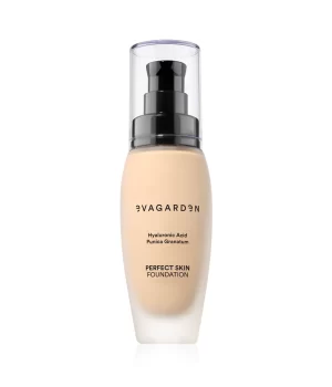 EVAGARDEN PERFECT SKIN FOUNDATION- lengvo dengimo, fluidinė skysta pudra