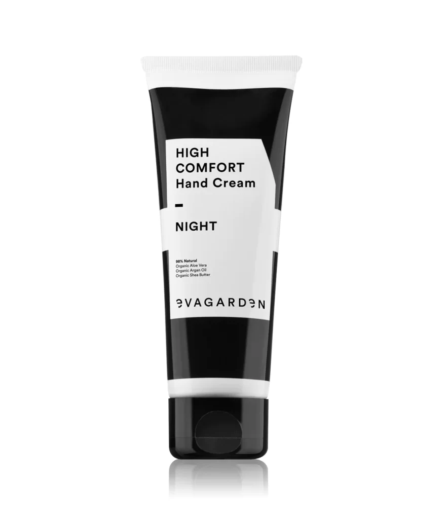 EVAGARDEN HIGH COMFORT HAND CREAM NIGHT- DRĖKINANTIS NAKTINIS RANKŲ KREMAS 75ML