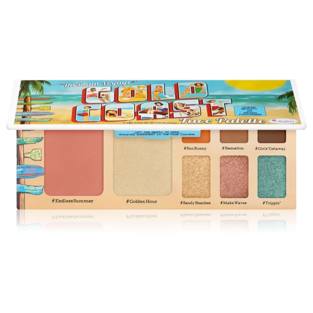 THE BALM VOYAGE GOLD COAST - FACE PALETTE