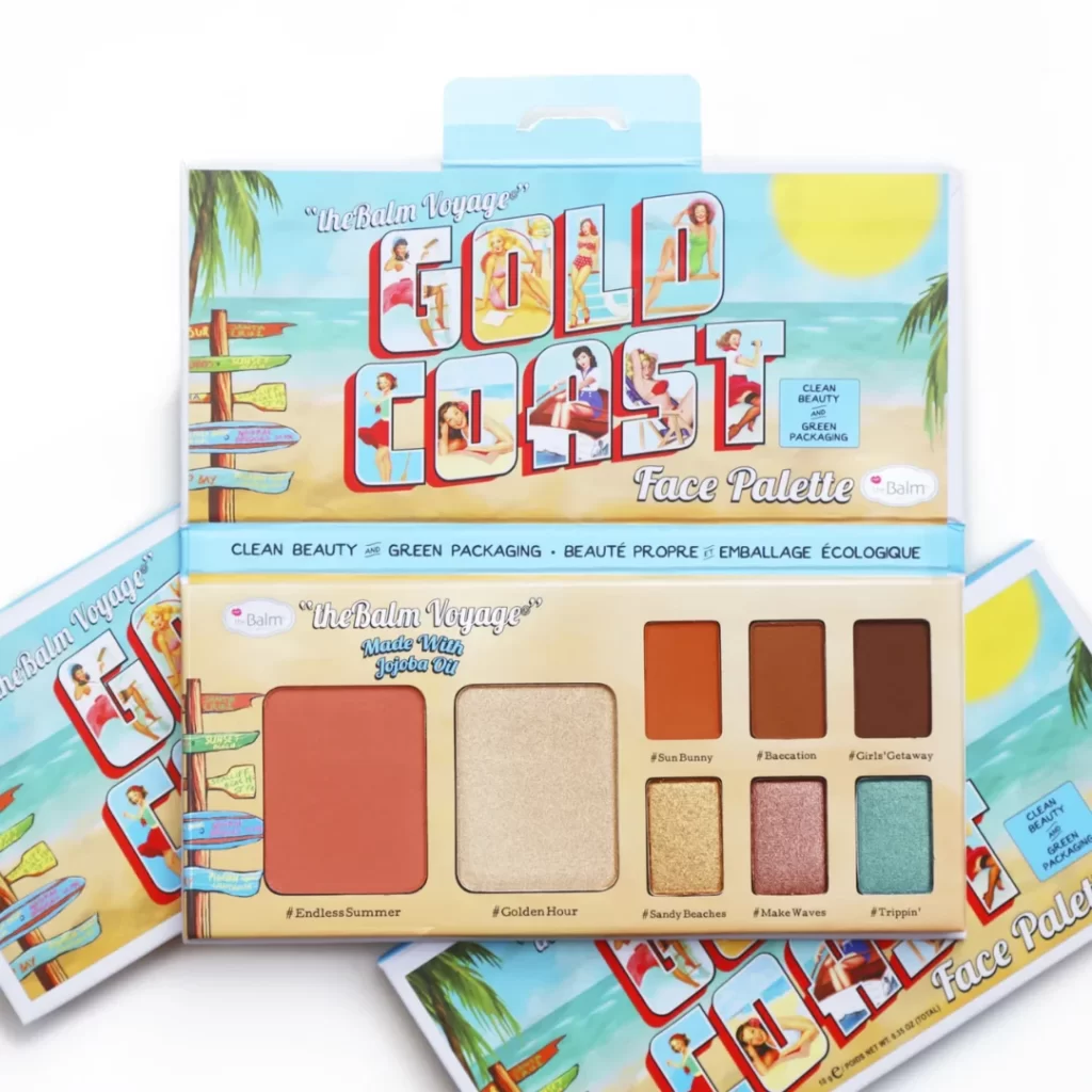 THE BALM VOYAGE GOLD COAST - FACE PALETTE