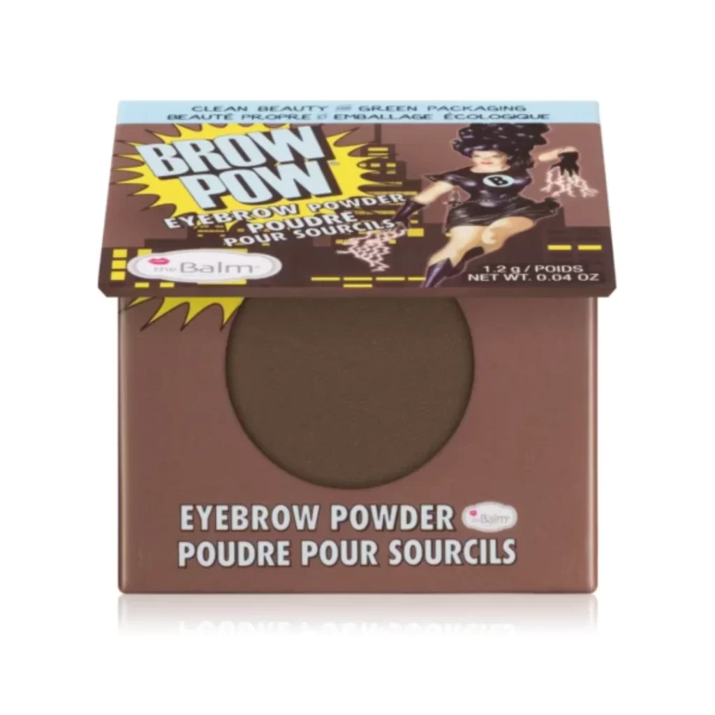 THE BALM BROW POW - EYEBROW SHADOW DARK BROWN1,2 G