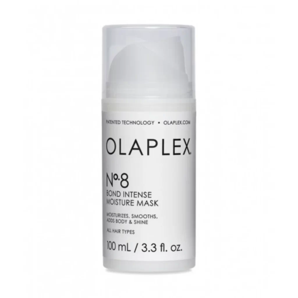 OLAPLEX NO. 8 MOISTURE MASK - INTENSĪVI MITRINĀJOŠA, IZGLĪDOJOŠA, ATJAUNOTO MATU MASKA, 100 ML