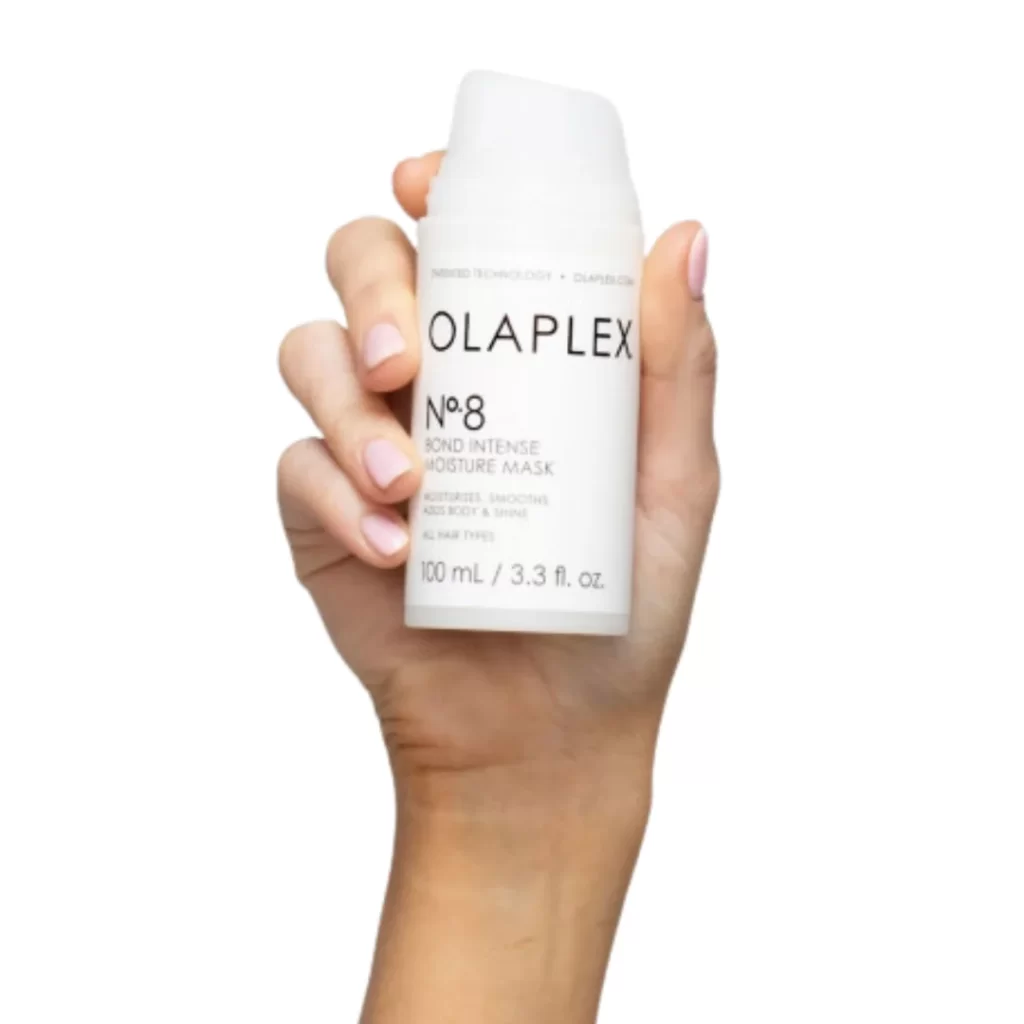 OLAPLEX NO. 8 MOISTURE MASK - INTENSĪVI MITRINĀJOŠA, IZGLĪDOJOŠA, ATJAUNOTO MATU MASKA, 100 ML